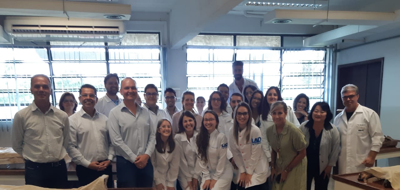 Cerimônia de entrega do primeiro cadáver dissecado pela LDA-UEPG ao SEBISA