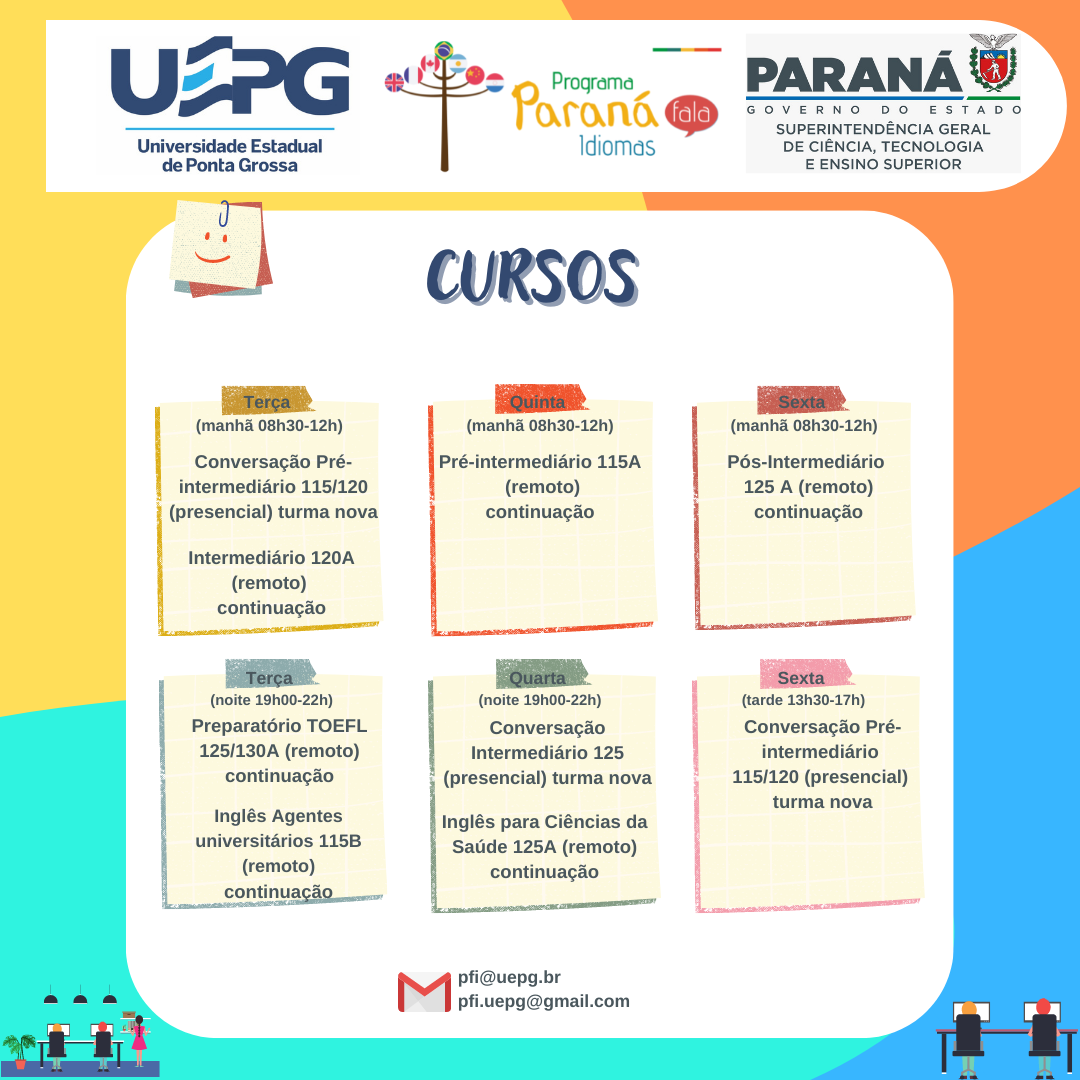 Unioeste: Paraná fala Inglês abre inscrições para curso de conversação -  Unioeste