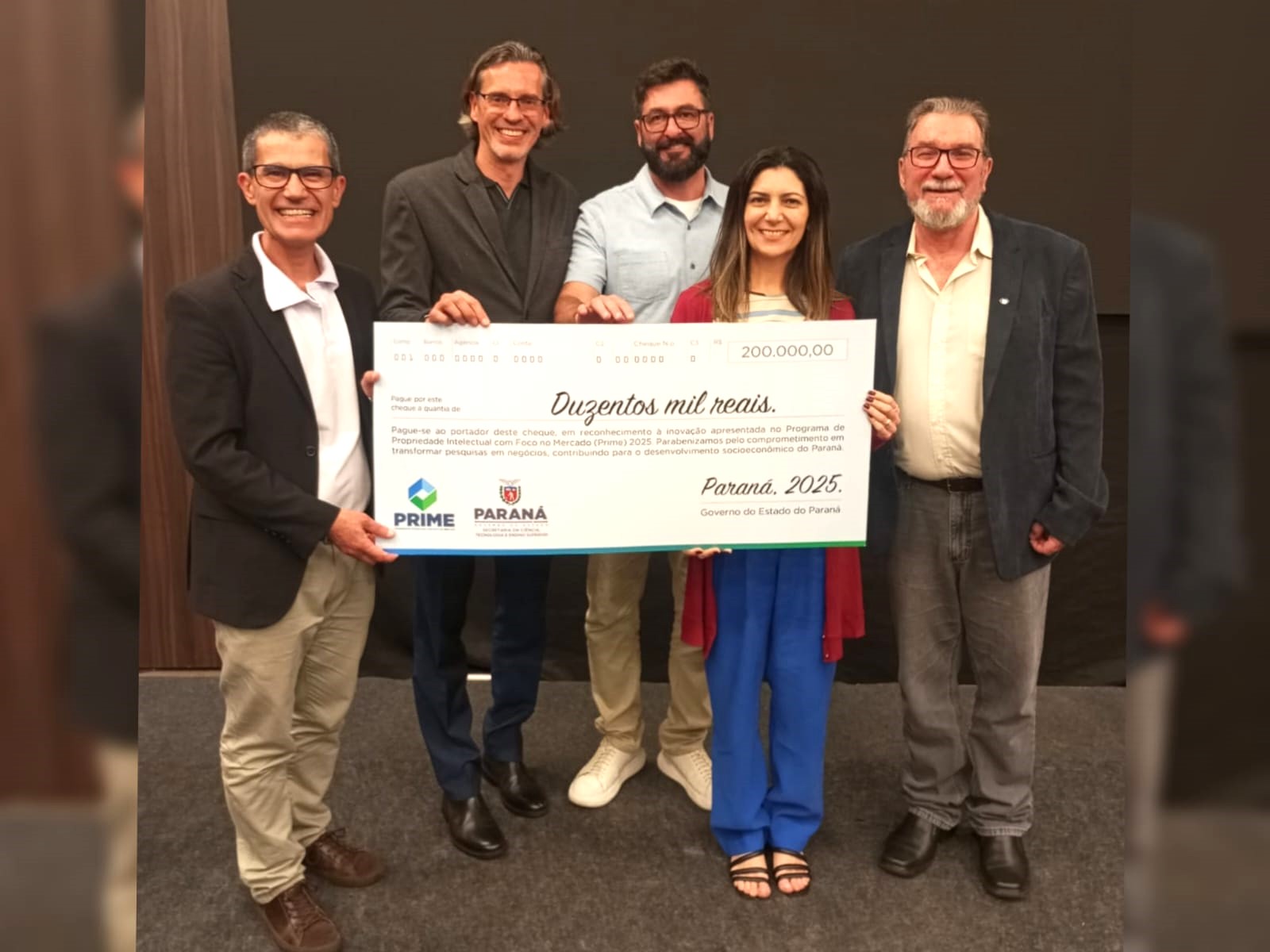 Projeto da UEPG conquista o Prêmio Prime e recebe prestígio da Agipi
