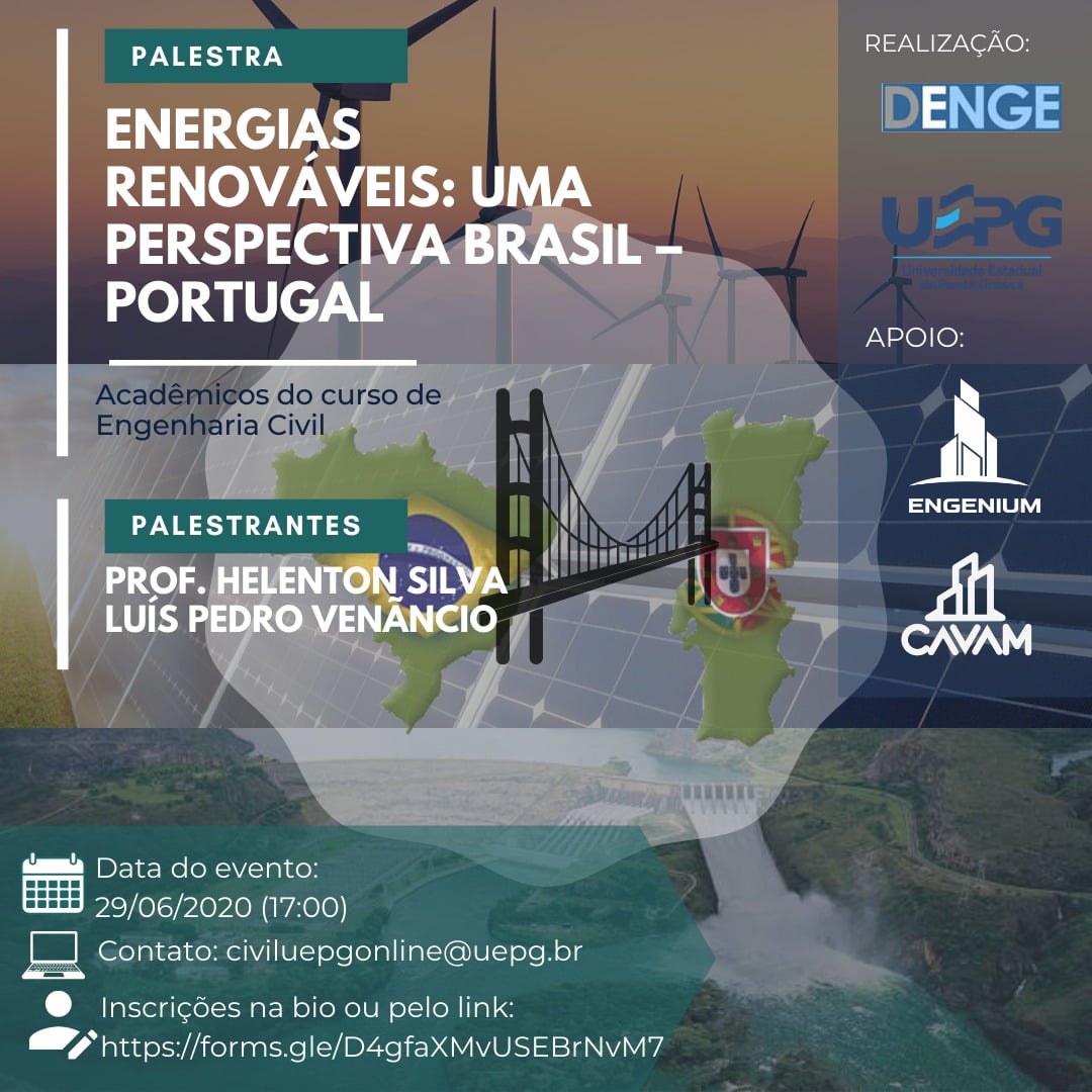 Energias Renováveis: Uma Perspectiva Brasil – Portugal