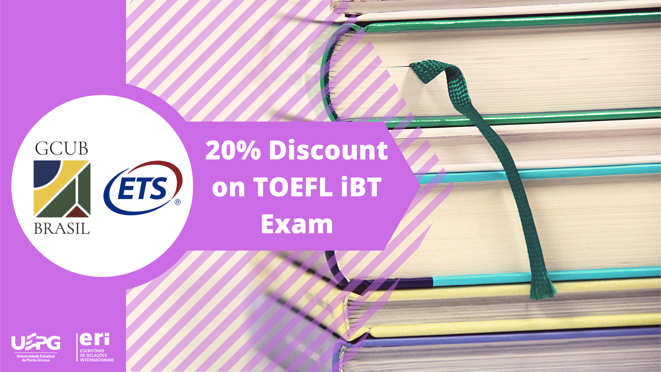 20% Discount on TOEFL iBT Exam