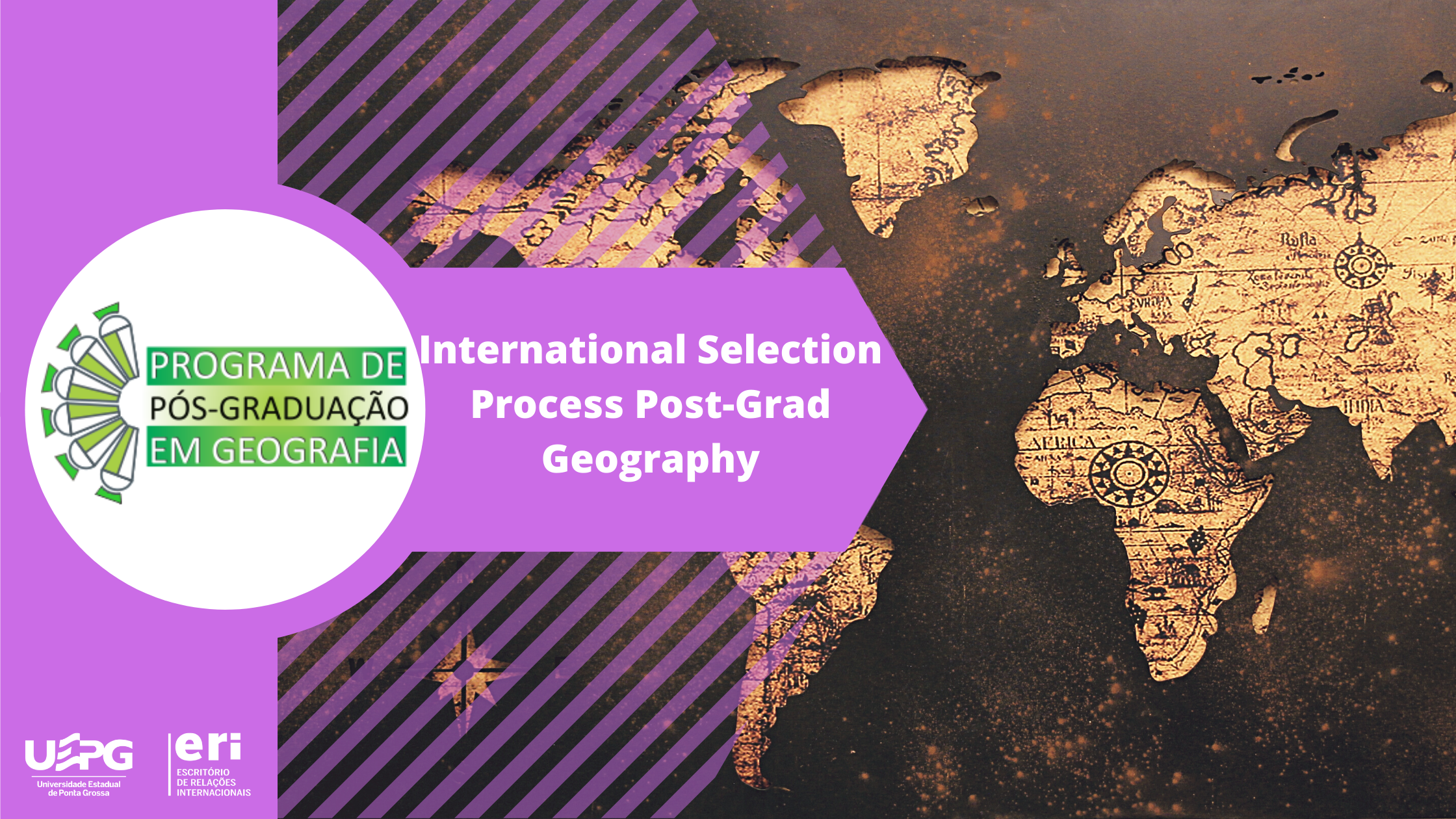 International Selection Process of the Graduate Program in Geography
