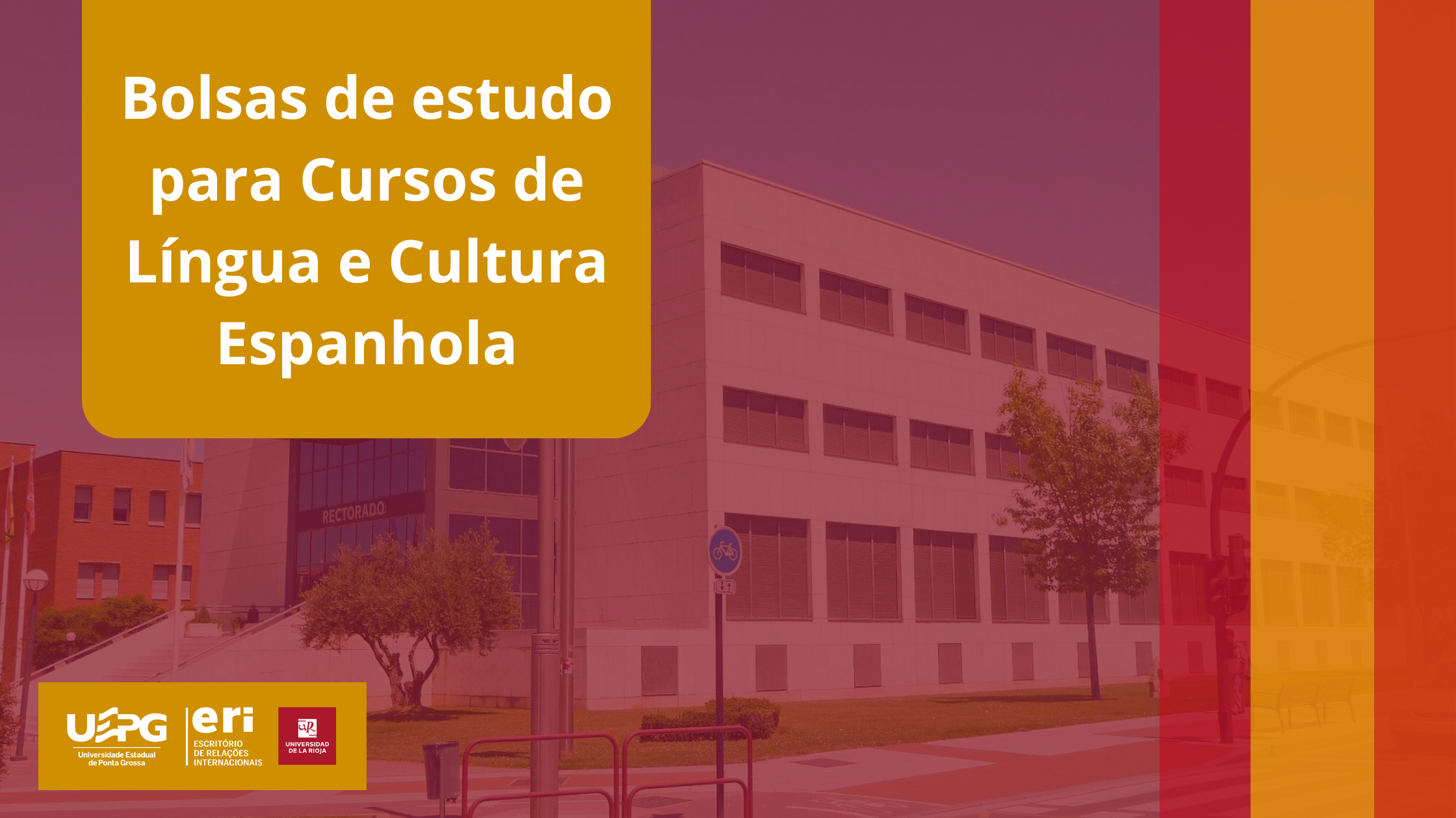 Bolsas de estudo – Cursos de Língua e Cultura Espanhola da Universidade de La Rioja