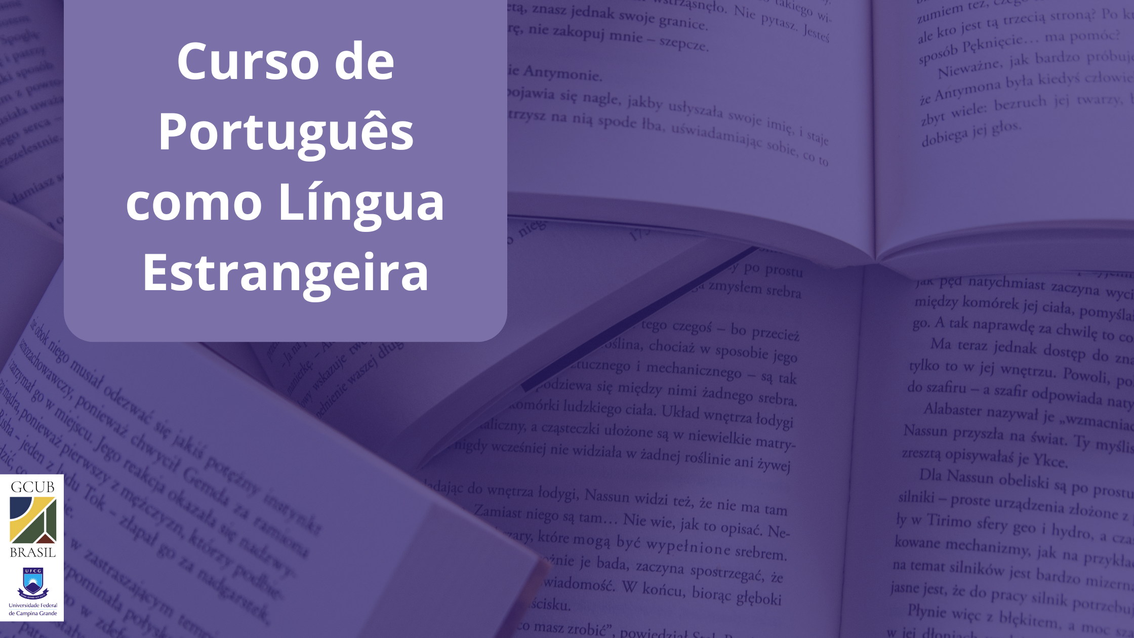 Curso de Português como Língua Estrangeira
