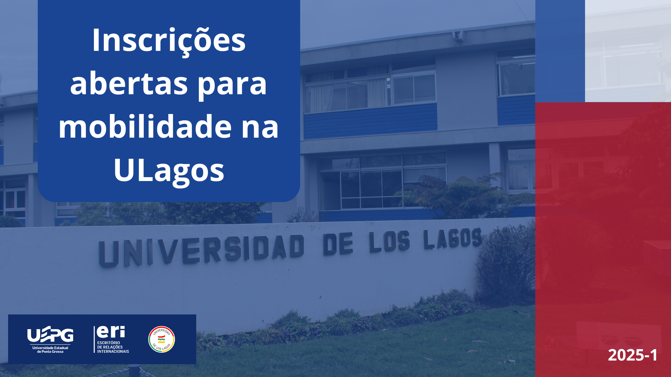 Mobilidade Universidad de Los Lagos – Março a Julho de 2025