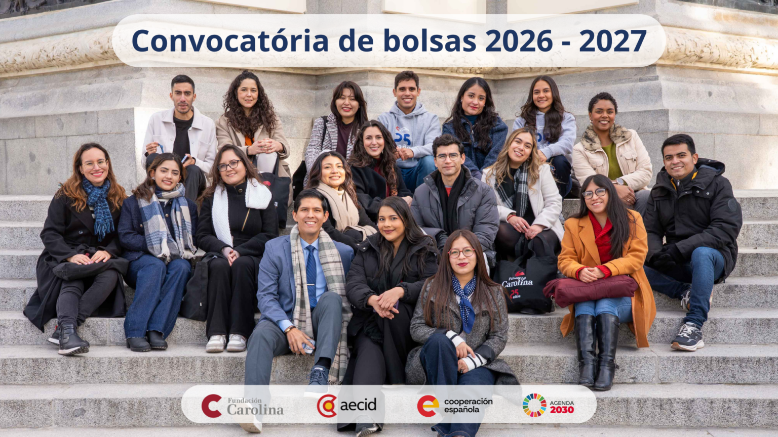 Fundación Carolina abre convocatória de bolsas 2026-2027