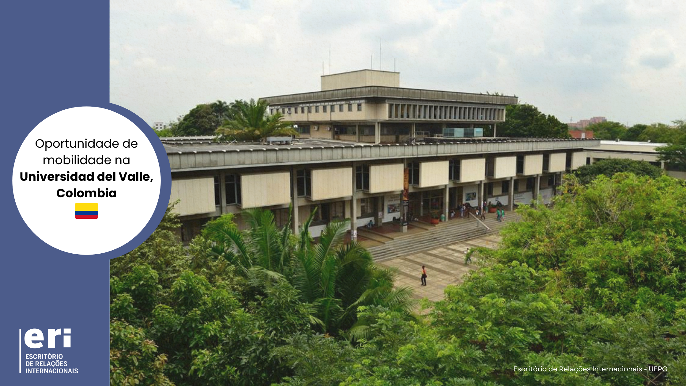Inscrições abertas: Universidad del Valle – Colombia | Intercambio acadêmico 2026-2
