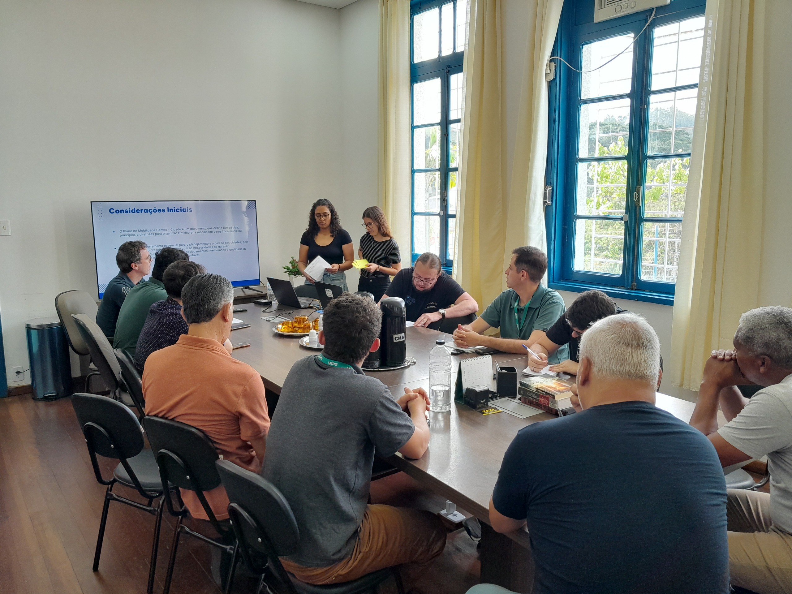 Laboratório de Planejamento Urbano e Regional realiza 1º Reunião com a Prefeitura de Cerro Azul – PR para definição da Metodologia de Elaboração do Plano de Mobilidade Campo – Cidade de Cerro Azul – PR