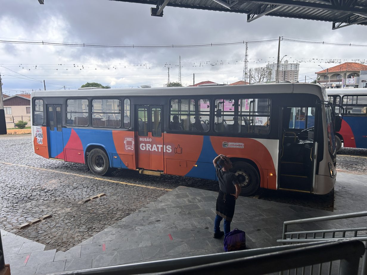 Os ônibus transportam mais de 28 mil pessoas por mês