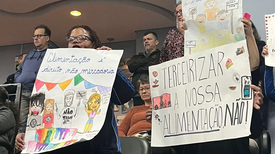 Prefeitura enfrenta resistência da sociedade civil ao tentar terceirizar merenda escolar em Ponta Grossa