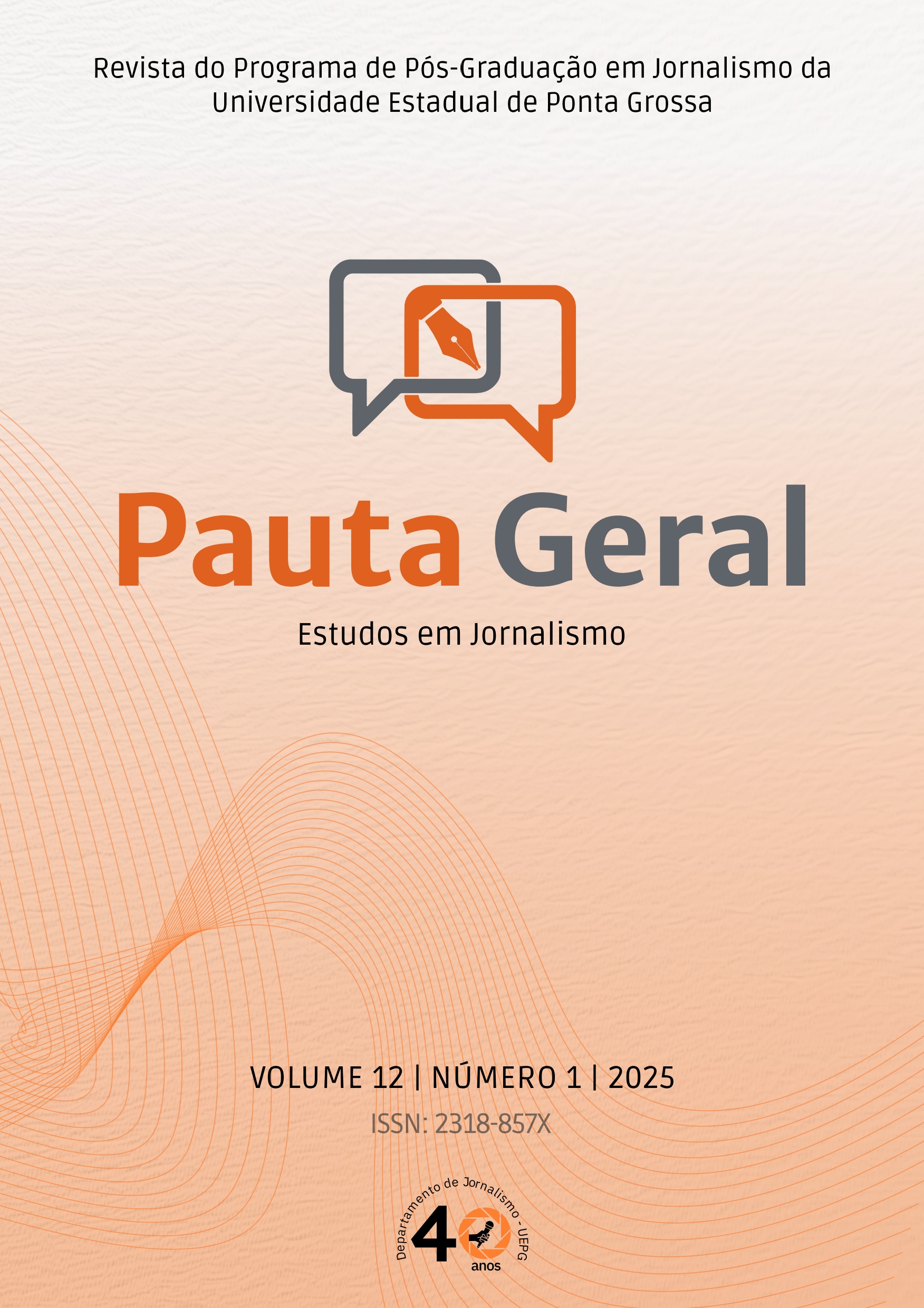 Revista Pauta Geral publica primeira edição de 2025