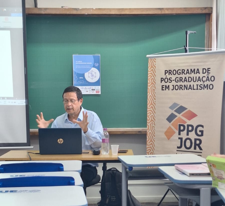Professor do Paraguai discute parcerias com pesquisadores do PPGJor/UEPG