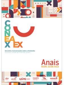 23° Encontro Conversando Sobre a Extensão CONEX – 8° Encontro Anual de Extensão Universitária EAEX