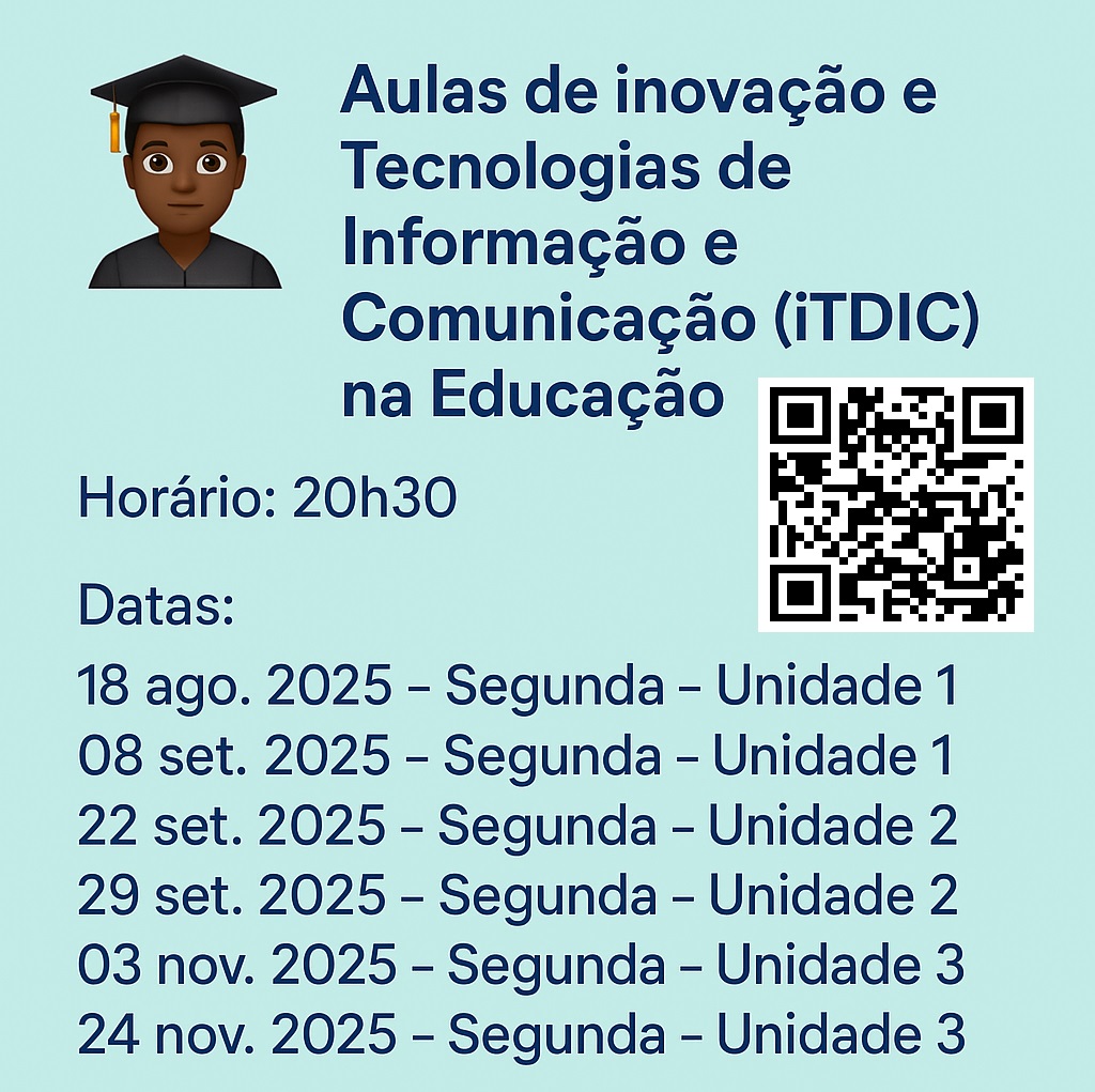 2025-2 Aulas de iTDIC agendadas