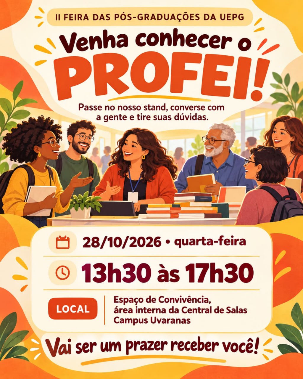 Visite Nosso Stand do PROFEI na 2ª Feira da Pós-Graduação